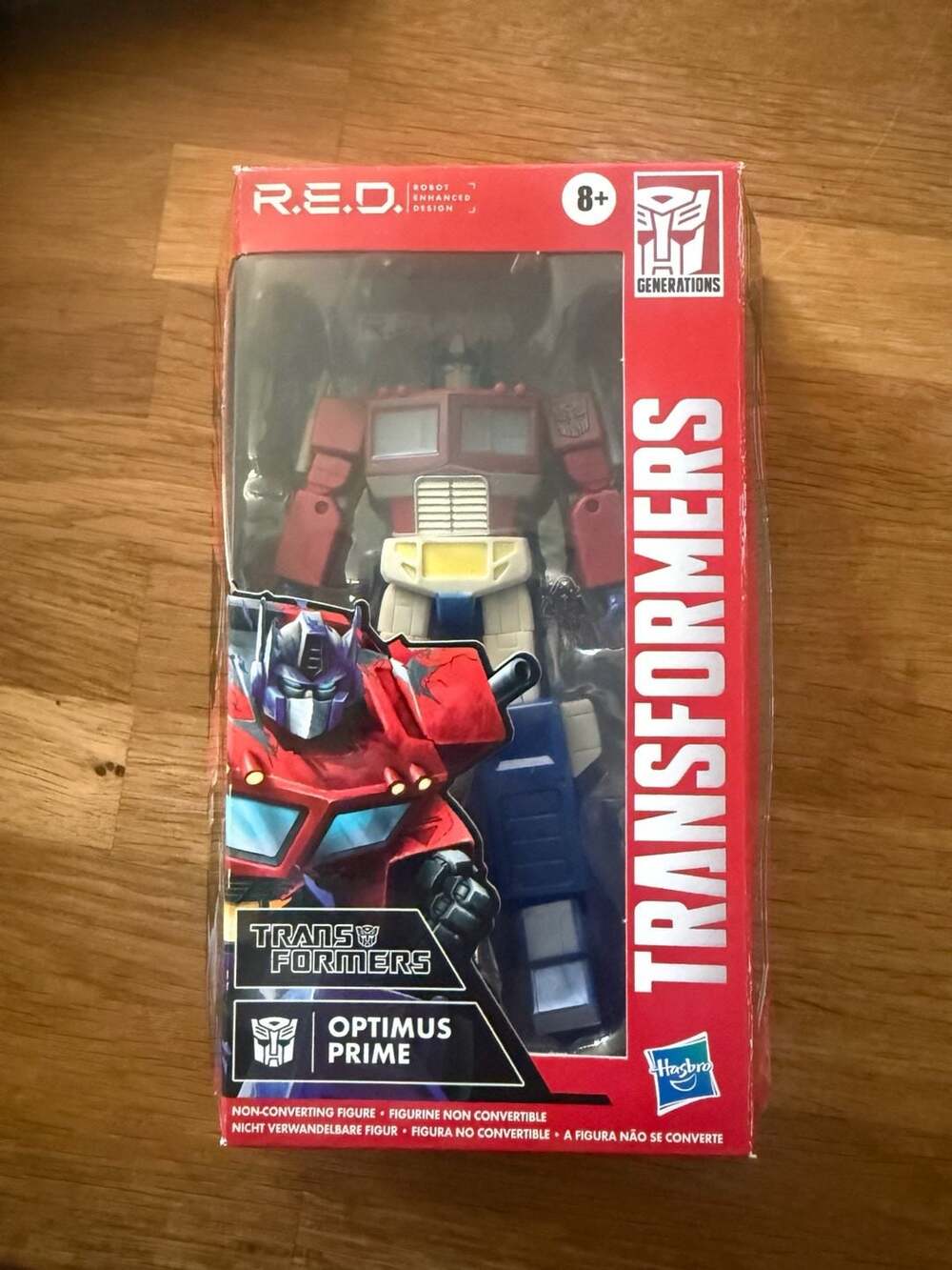 Transformers R.E.D.  Optimus Prime Action Figure